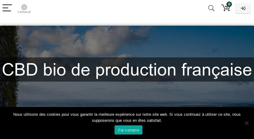 CBD bio de production française