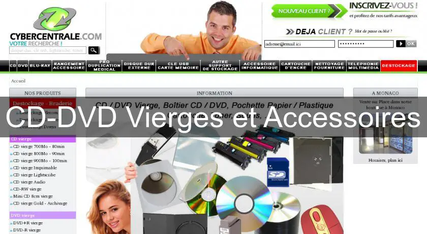 CD-DVD Vierges et Accessoires