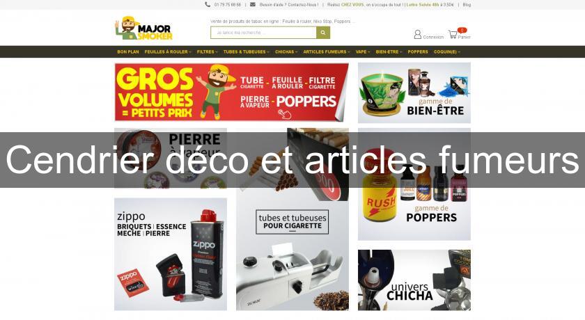 Cendrier déco et articles fumeurs Cendrier déco et articles fumeurs