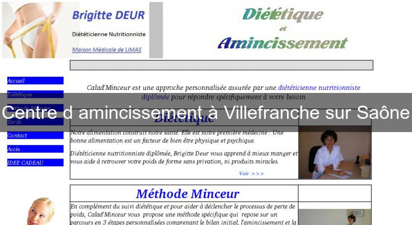 Centre d'amincissement à Villefranche sur Saône Centre d'amincissement à Villefranche sur Saône