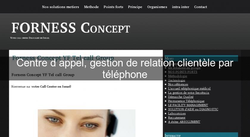 Centre d'appel, gestion de relation clientèle par téléphone Centre d'appel, gestion de relation clientèle par téléphone