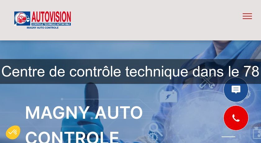 Centre de contrôle technique dans le 78