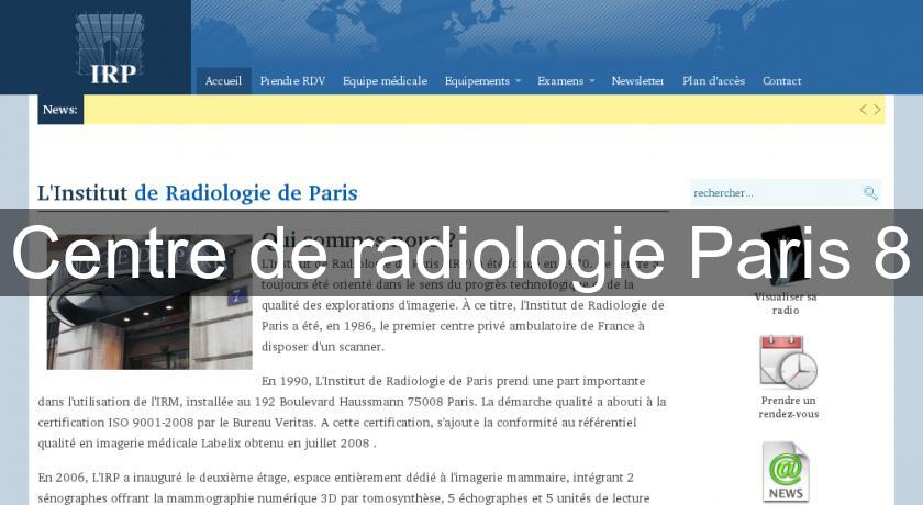 Centre de radiologie Paris 8 Centre de radiologie Paris 8