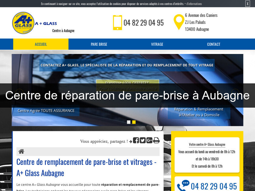 Centre de réparation de pare-brise à Aubagne Centre de réparation de pare-brise à Aubagne