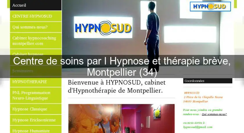 Centre de soins par l'Hypnose et thérapie brève, Montpellier (34)