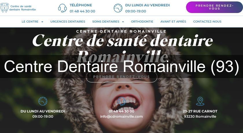Centre Dentaire Romainville (93) Centre Dentaire Romainville (93)