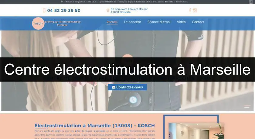 Centre électrostimulation à Marseille