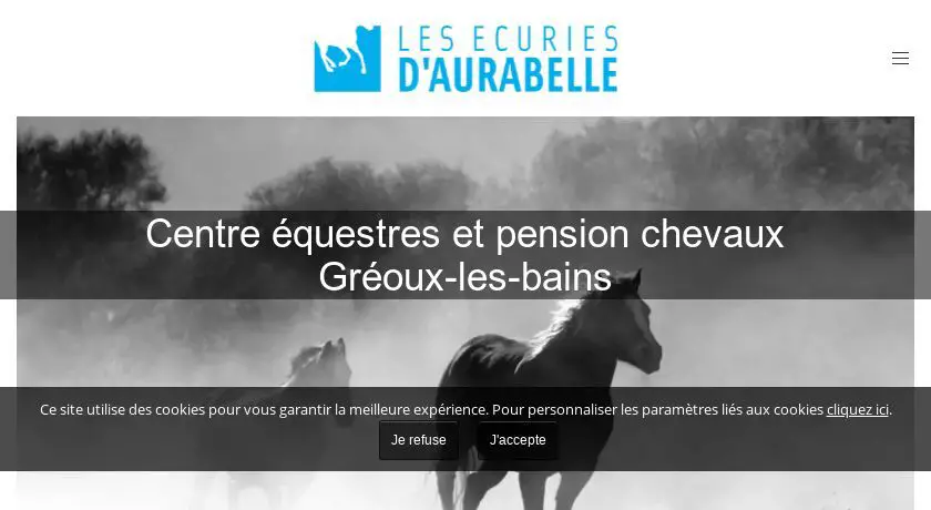 Centre équestres et pension chevaux Gréoux-les-bains
