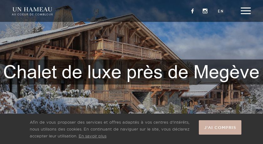 Chalet de luxe près de Megève