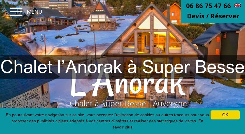 Chalet l’Anorak à Super Besse