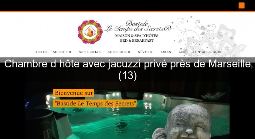 Chambre d'hôte avec jacuzzi privé près de Marseille (13)