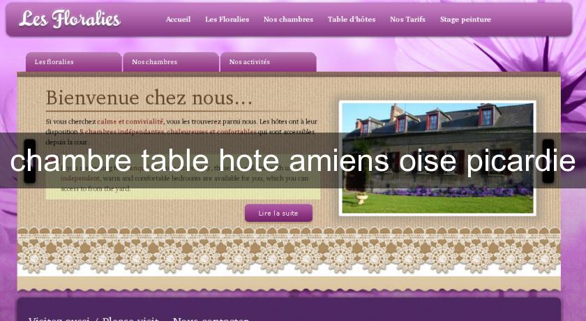 chambre table hote amiens oise picardie chambre table hote amiens oise picardie
