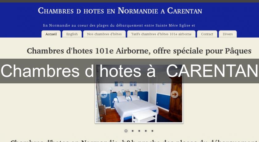 Chambres d'hotes à CARENTAN Chambres d'hotes à CARENTAN