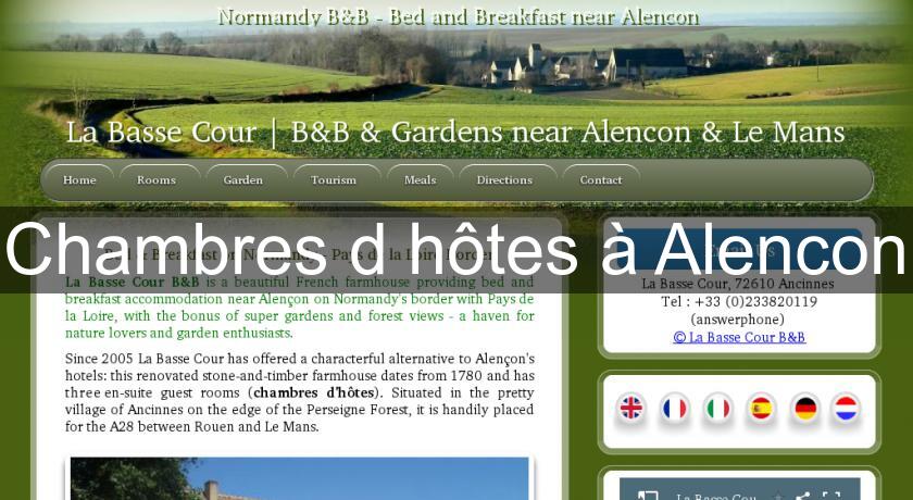 Chambres d'hôtes à Alencon Chambres d'hôtes à Alencon