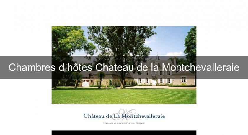 Chambres d'hôtes Chateau de la Montchevalleraie Chambres d'hôtes Chateau de la Montchevalleraie