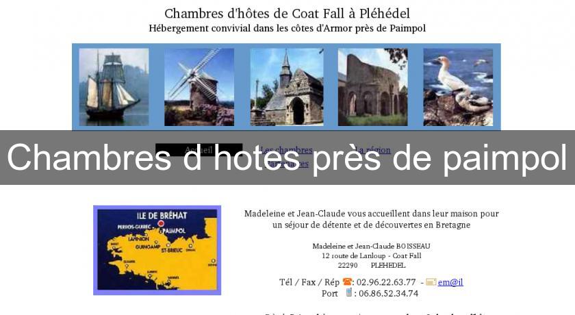 Chambres d'hotes près de paimpol