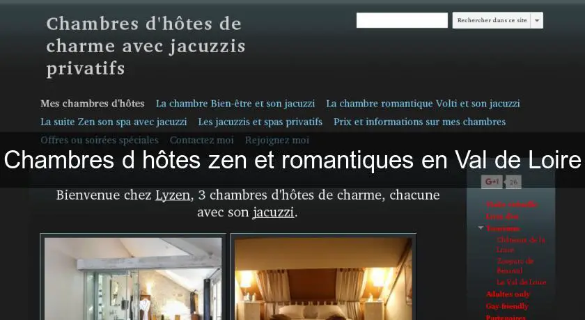 Chambres d'hôtes zen et romantiques en Val de Loire
