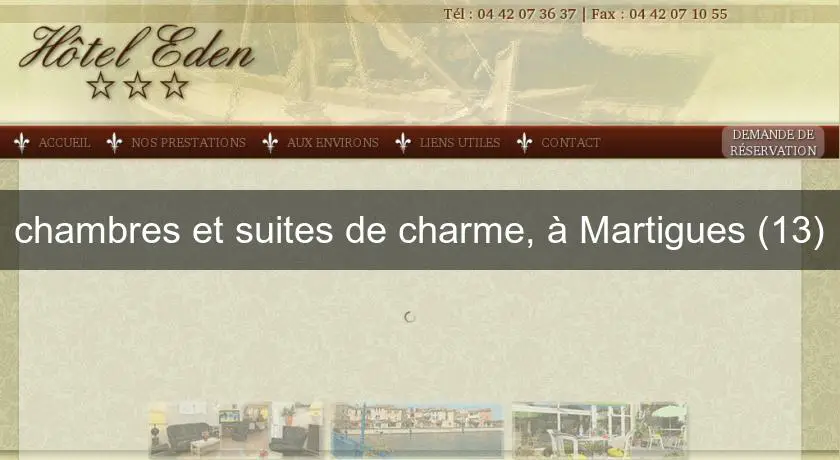 chambres et suites de charme, à Martigues (13)