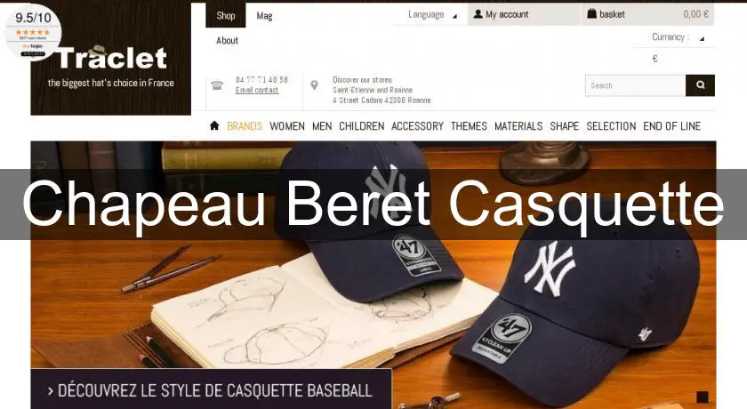 Chapeau Beret Casquette