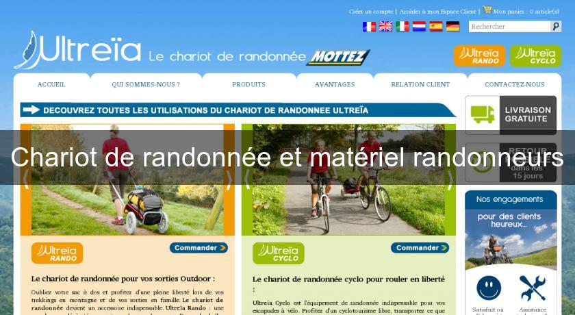 Chariot de randonnée et matériel randonneurs Chariot de randonnée et matériel randonneurs