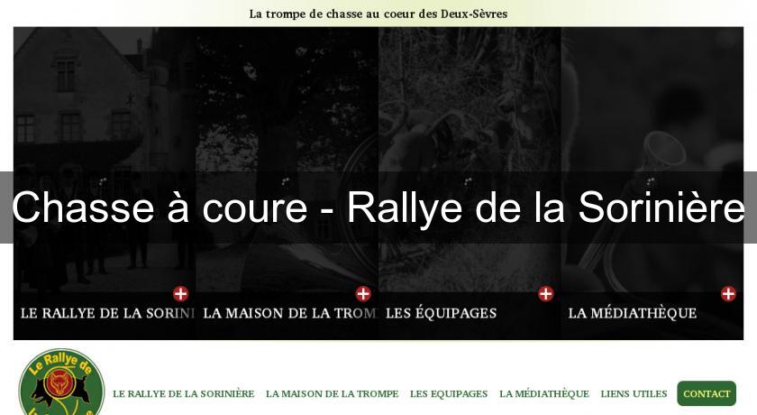 Chasse à coure - Rallye de la Sorinière Chasse à coure - Rallye de la Sorinière