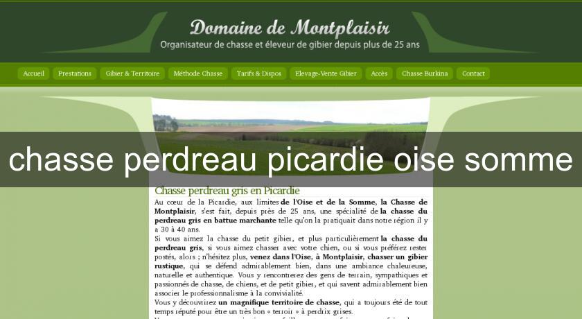 chasse perdreau picardie oise somme chasse perdreau picardie oise somme