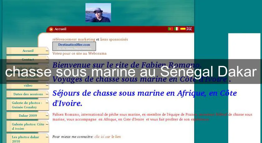 chasse sous marine au Sénégal Dakar