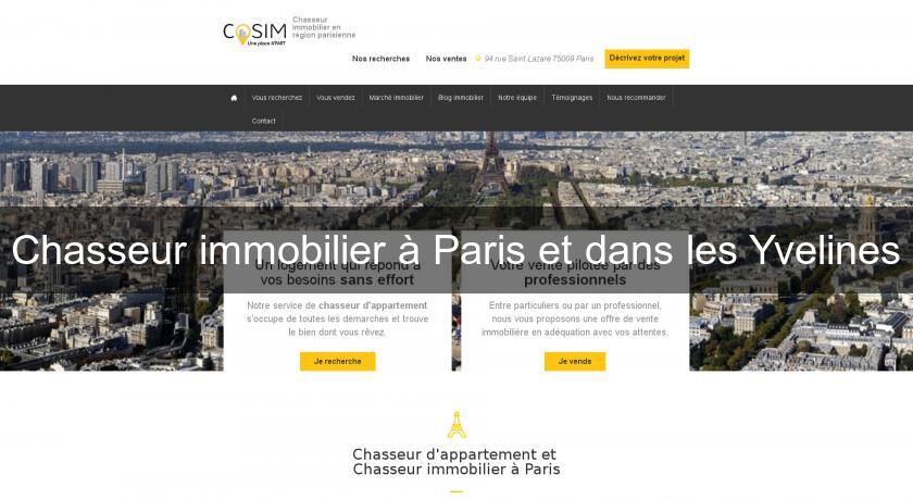 Chasseur immobilier à Paris et dans les Yvelines Chasseur immobilier à Paris et dans les Yvelines