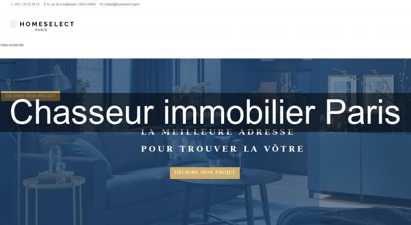 Chasseur immobilier Paris