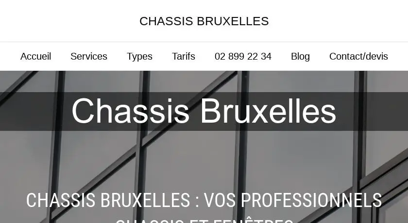 Chassis Bruxelles