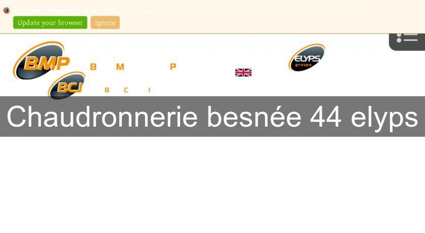 Chaudronnerie besnée 44 elyps Chaudronnerie besnée 44 elyps