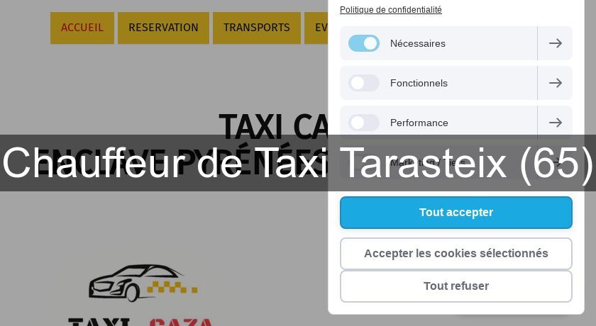 Chauffeur de Taxi Tarasteix (65) Chauffeur de Taxi Tarasteix (65)