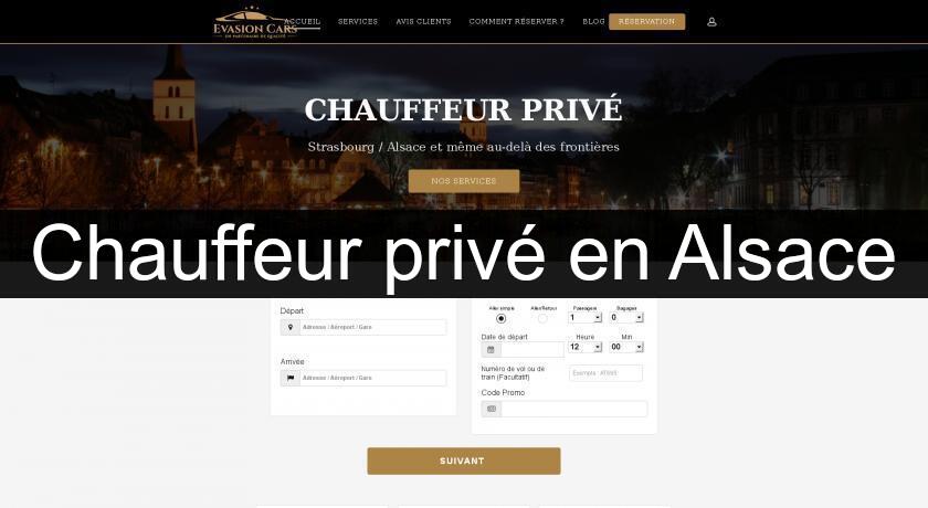 Chauffeur privé en Alsace