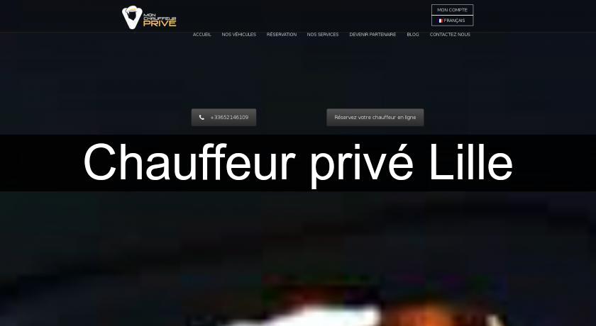 Chauffeur privé Lille