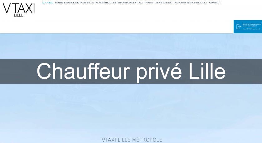 Chauffeur privé Lille