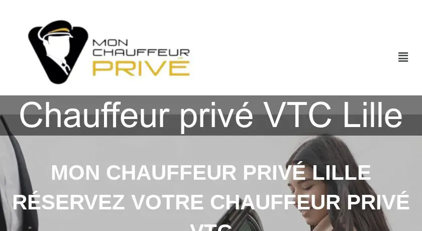 Chauffeur privé VTC Lille