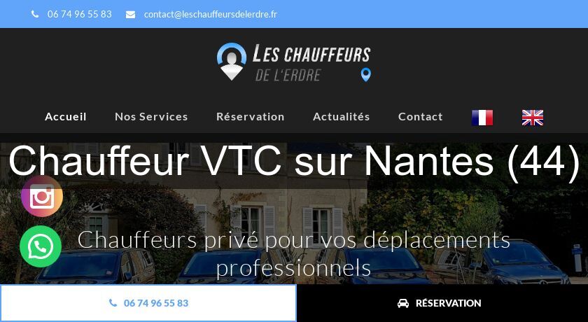 Chauffeur VTC sur Nantes (44) Chauffeur VTC sur Nantes (44)