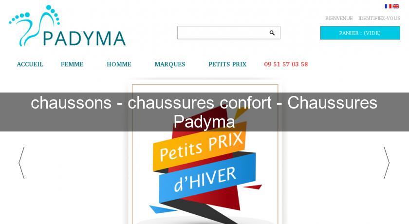 chaussons - chaussures confort - Chaussures Padyma