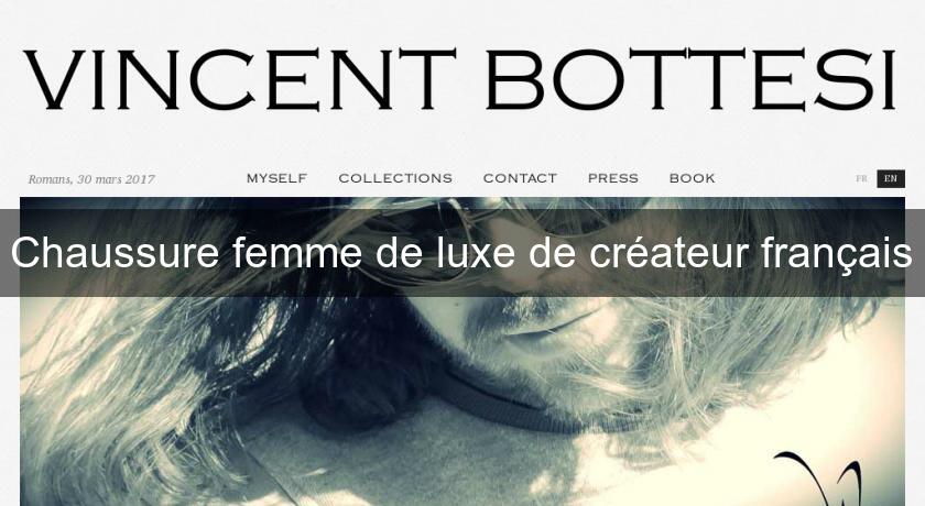 Chaussure femme de luxe de créateur français Chaussure femme de luxe de créateur français