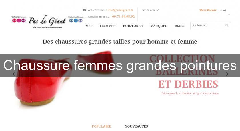 Chaussure femmes grandes pointures Chaussure femmes grandes pointures