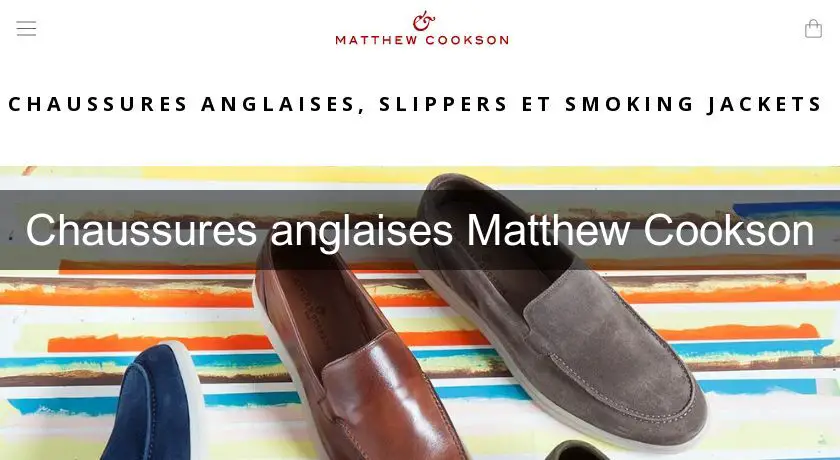 Chaussures anglaises Matthew Cookson