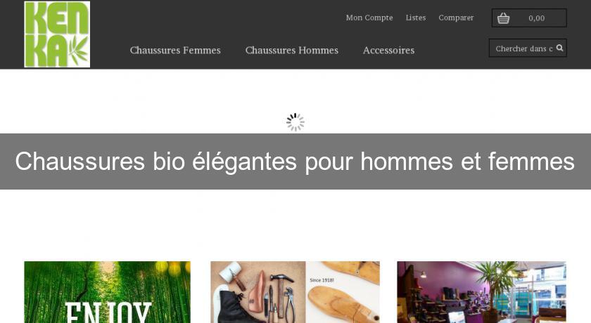 Chaussures bio élégantes pour hommes et femmes Chaussures bio élégantes pour hommes et femmes