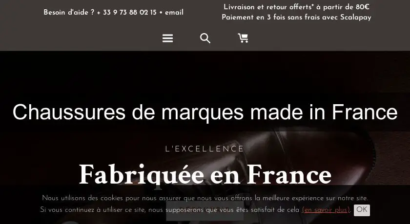 Chaussures de marques made in France