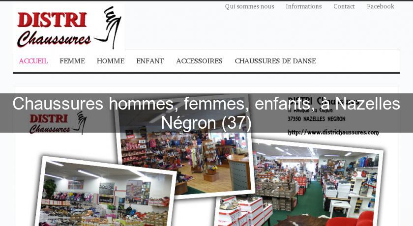 Chaussures hommes, femmes, enfants, à Nazelles Négron (37)