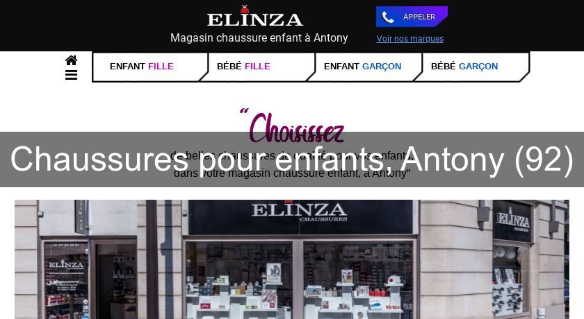 Chaussures pour enfants, Antony (92) Chaussures pour enfants, Antony (92)