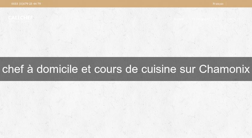 chef à domicile et cours de cuisine sur Chamonix chef à domicile et cours de cuisine sur Chamonix