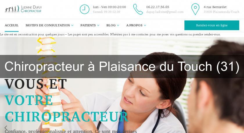 Chiropracteur à Plaisance du Touch (31)