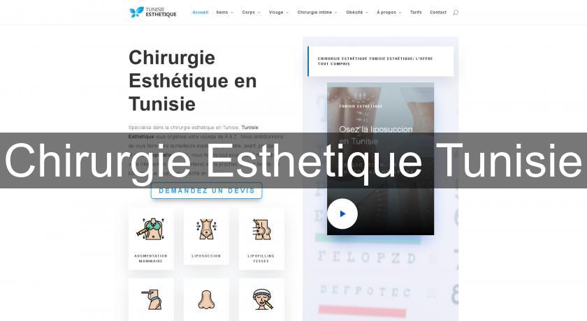 Chirurgie Esthetique Tunisie