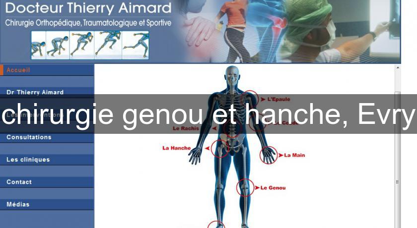 chirurgie genou et hanche, Evry chirurgie genou et hanche, Evry