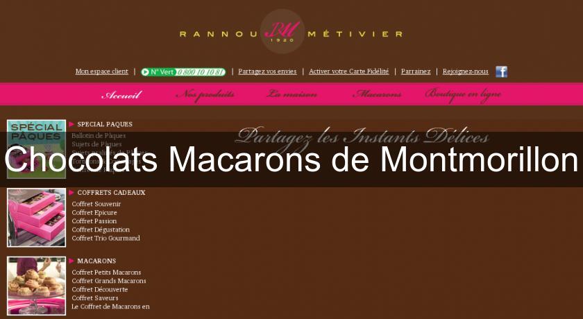 Chocolats Macarons de Montmorillon